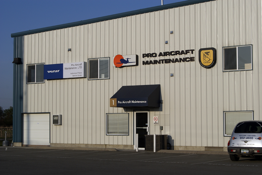 Pro Aircraft Maintenance Office at Boundary Bay Airport
